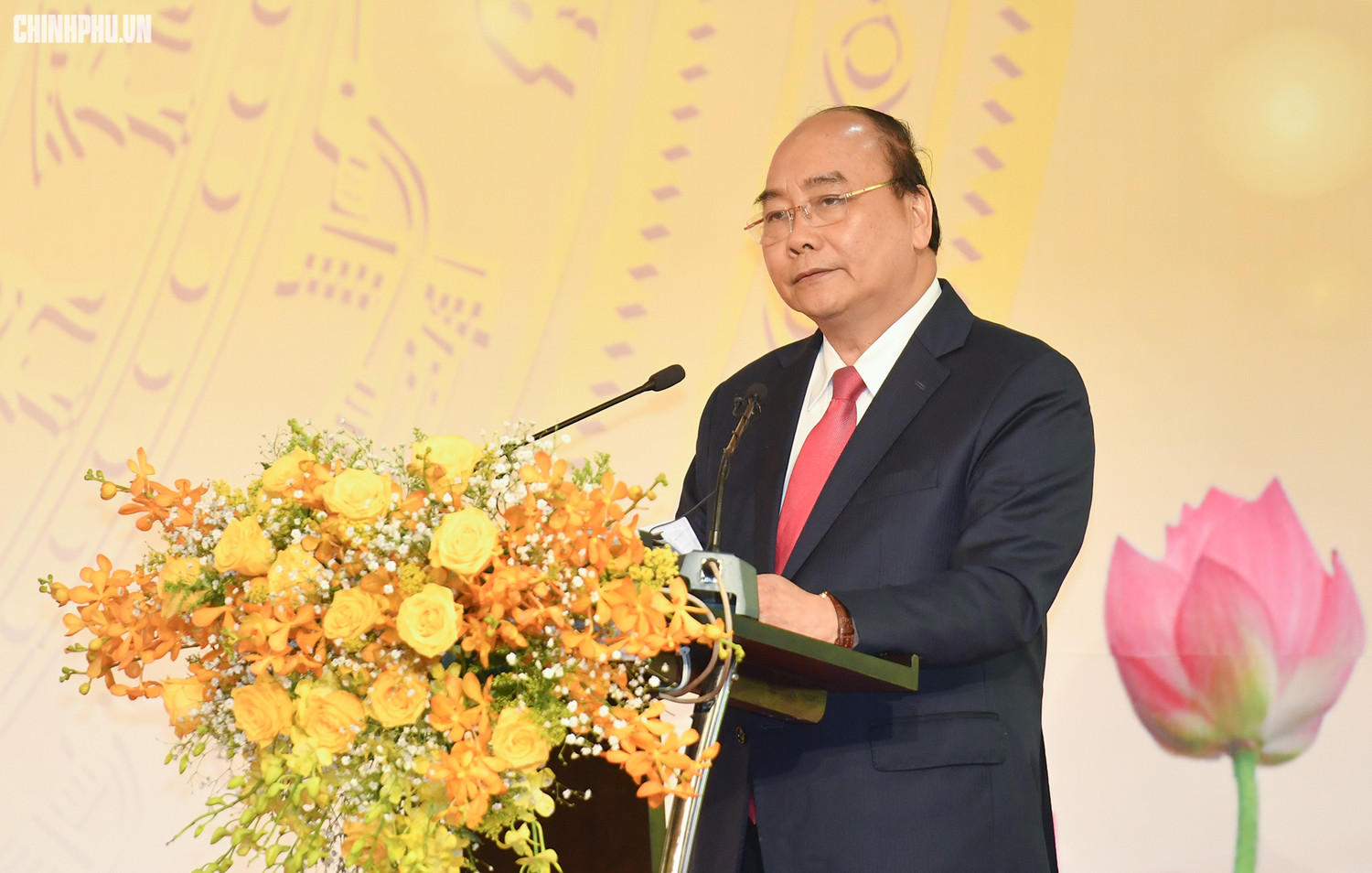 Thủ tướng Nguyễn Xuân Phúc phát biểu. Ảnh: VGP Thủ tướng Nguyễn Xuân Phúc phát biểu. Ảnh: VGP