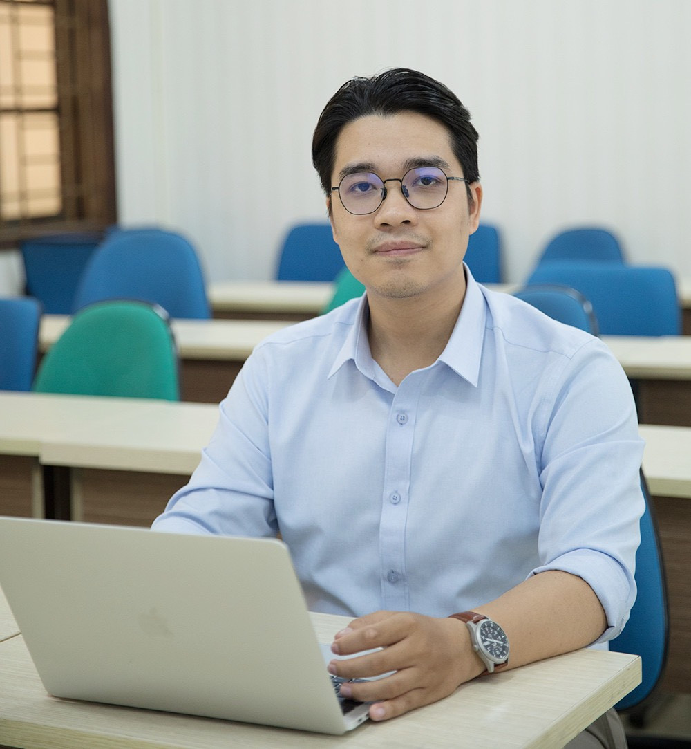 Trần Đức Hòa vừa xuất sắc đạt kết quả 9.0 IELTS. Ảnh: NVCC