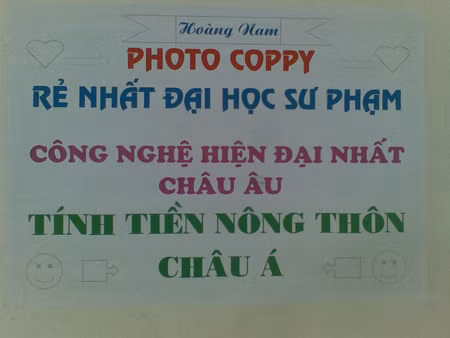 Công nghệ hiện đại nhưng tính tiền kiểu nông thôn châu Á.