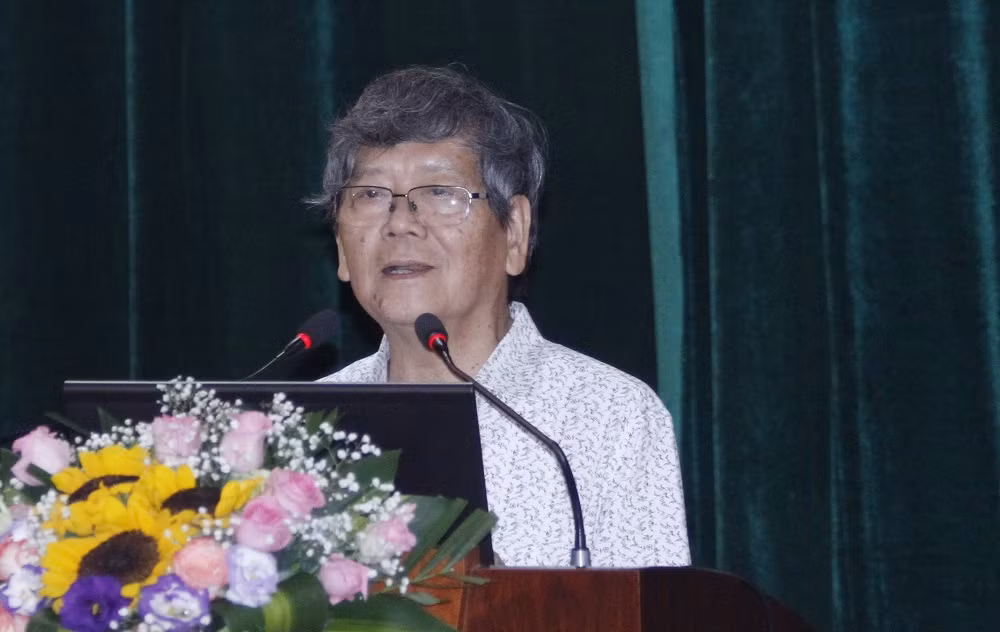 Tiến sĩ Vũ Ngọc Hoàng, Phó Chủ tịch Hiệp hội Các trường đại học, cao đẳng Việt Nam (ảnh Trinh Phúc).