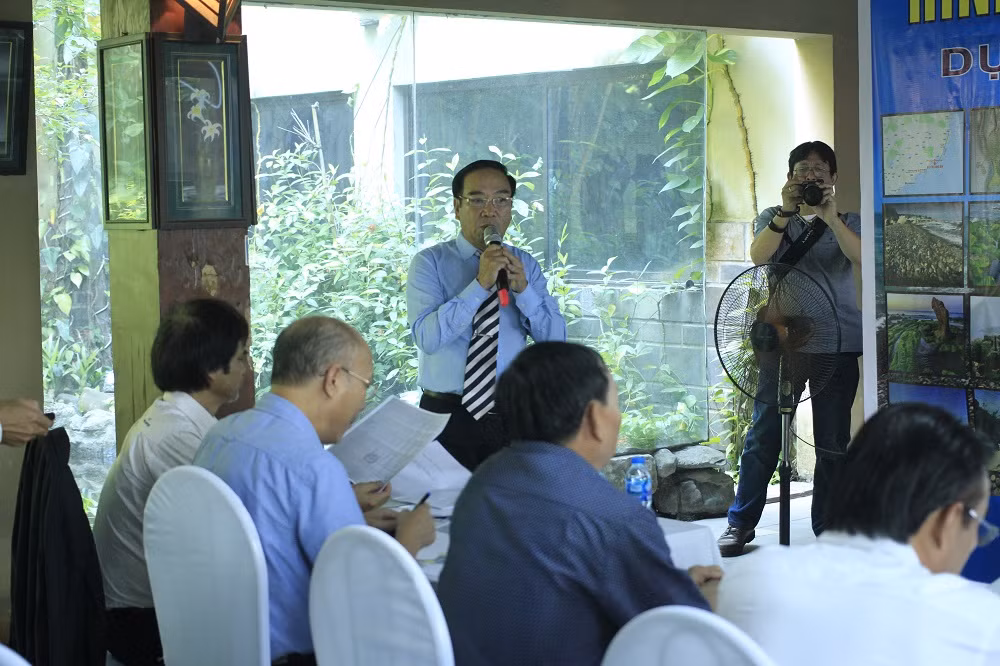 Ông Hà Mạnh Dũng- chủ tịch Hội đồng quản trị công ty GOLD (ảnh Trinh Phúc).