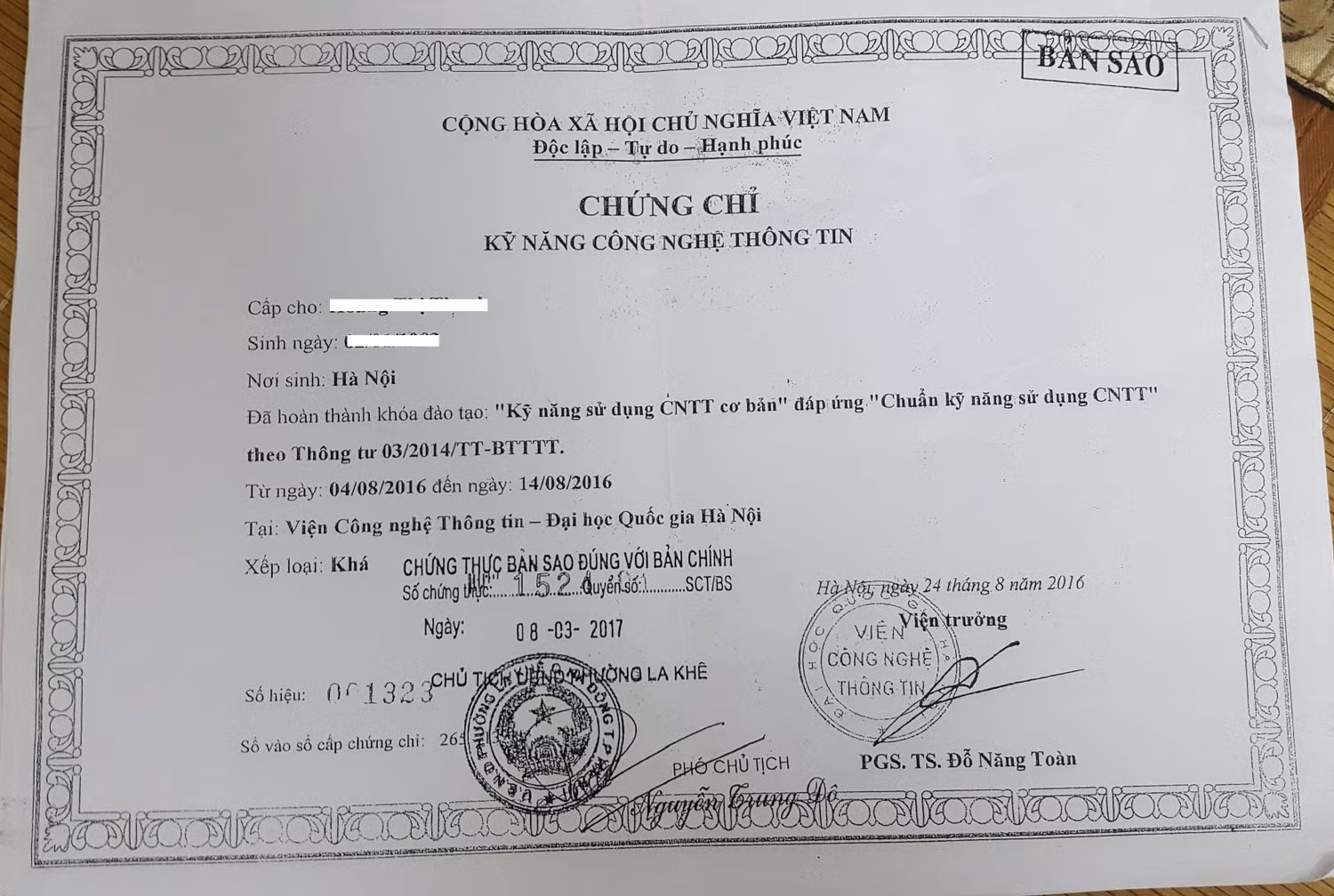 Chứng chỉ tin học bị từ chối, cả trăm giáo viên khóc vì Viện công nghệ thông tin ảnh 2