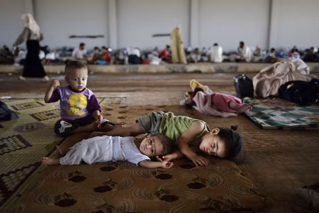 Con số người tị nạn Syria ngày càng tăng.
