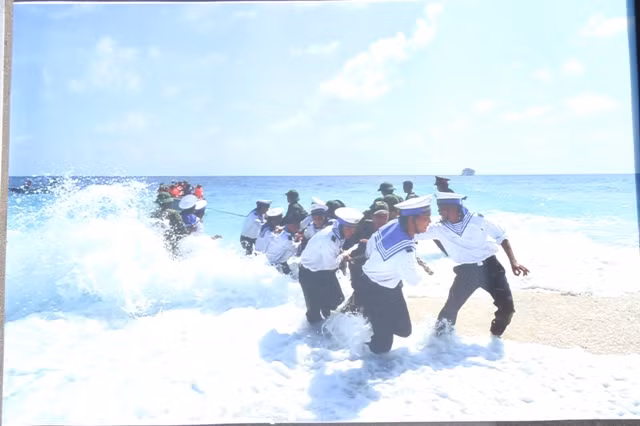 Lính đảo Trường Sa.
