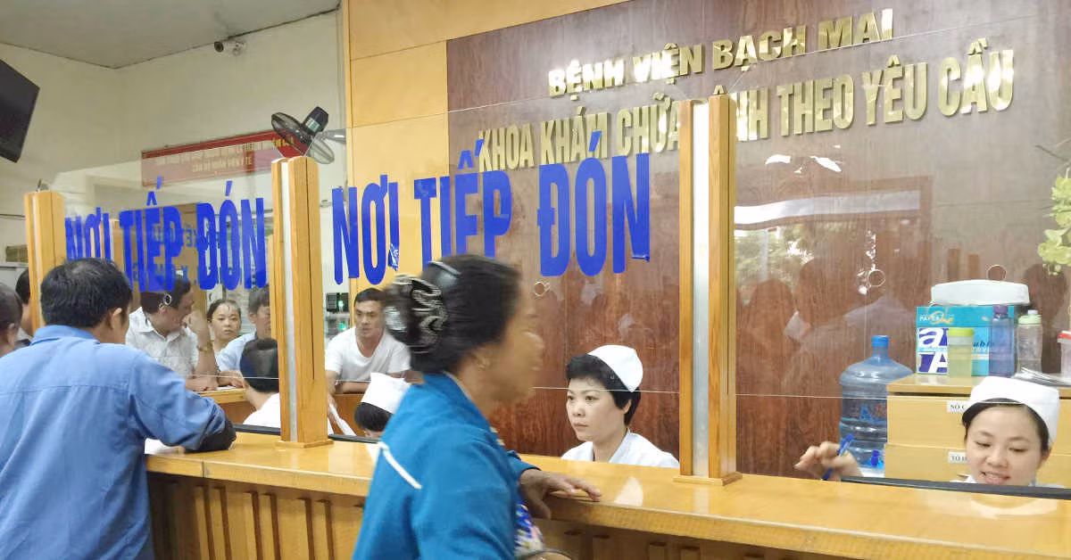 Chất lượng khám chữa bệnh ngày càng được nâng cao.