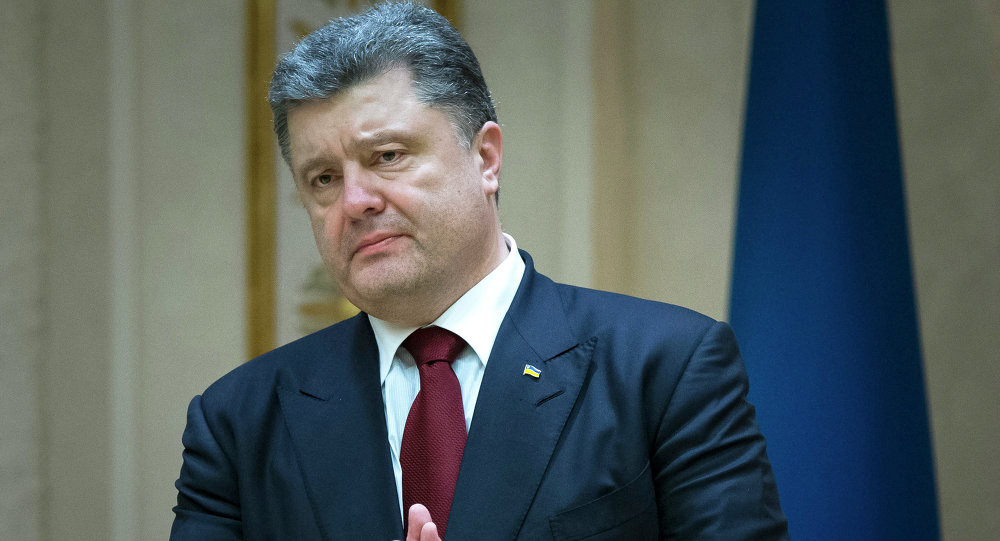 Tổng thống Ukraine Petro Poroshenko.