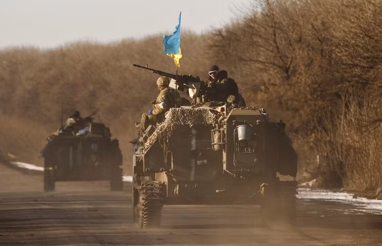 Quân đội Ukraine. Ảnh Rian. Quân đội Ukraine. Ảnh Rian.
