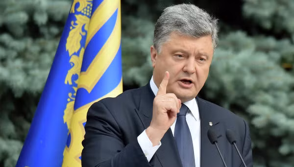 Tổng thống Ukraine Petro Poroshenko. Ảnh Rian.