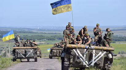 Quân đội Ukraine. Ảnh RT. Quân đội Ukraine. Ảnh RT.