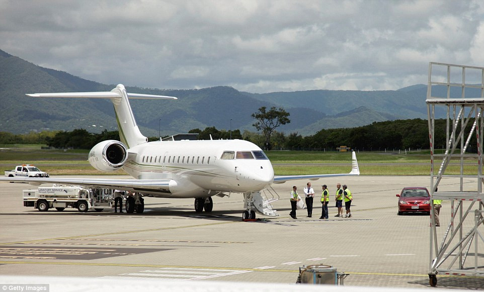 Bombardier Global Express XRS được giới thượng lưu Hollywood đặc biệt yêu thích.