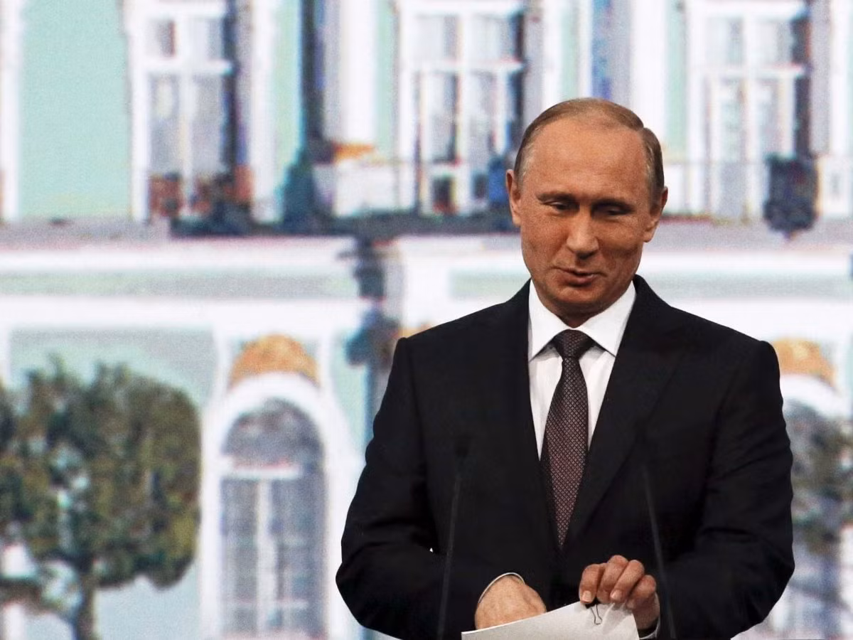 Tổng thống Nga Vladimir Putin.