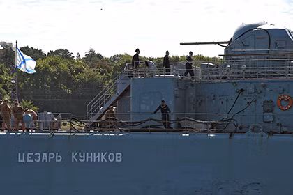 Tàu Caesar Kunikov chở vũ khí đến Syria. Ảnh Lenta. Tàu Caesar Kunikov chở vũ khí đến Syria. Ảnh Lenta.