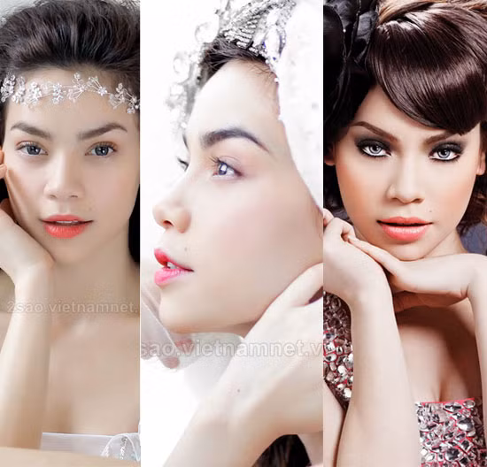 Hồ Ngọc Hà - đôi mắt nai quyến rũ: Là một trong những mỹ nhân hàng đầu làng giải trí Việt, Hồ Ngọc Hà mang vẻ đẹp tựa như một bông hồng lai. Điểm nổi bật nhất của Hà Hồ đó là đôi mắt nai quyến rũ có sức hấp dẫn khó cưỡng đối với bất cứ ai khi nhìn sâu vào mắt cô.