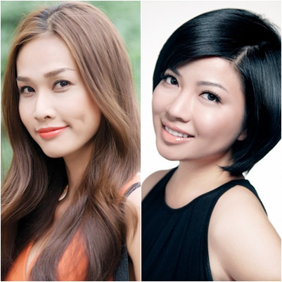 Người đẹp Dương Mỹ Linh và diễn viên Tăng Bảo Quyên. Xem thêm: Ngọc Trinh “đọ” lưng cùng các mỹ nhân Việt, ai đẹp hơn?