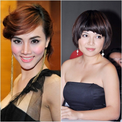 Trang Nhung đọ "má lúm duyên". Xem thêm: Ngọc Trinh “đọ” lưng cùng các mỹ nhân Việt, ai đẹp hơn?