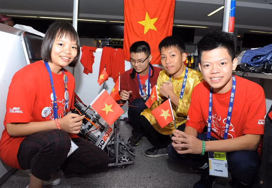Học sinh Việt Nam xếp hạng 12/161 tại cuộc thi Robotics toàn cầu ảnh 1 Học sinh Việt Nam xếp hạng 12/161 tại cuộc thi Robotics toàn cầu ảnh 1