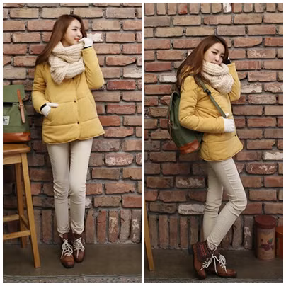 Một trong những bí quyết giúp xóa đi sự đơn điệu và nhàm chán của những chiếc áo phao chính là sắc màu Một trong những bí quyết giúp xóa đi sự đơn điệu và nhàm chán của những chiếc áo phao chính là sắc màu
