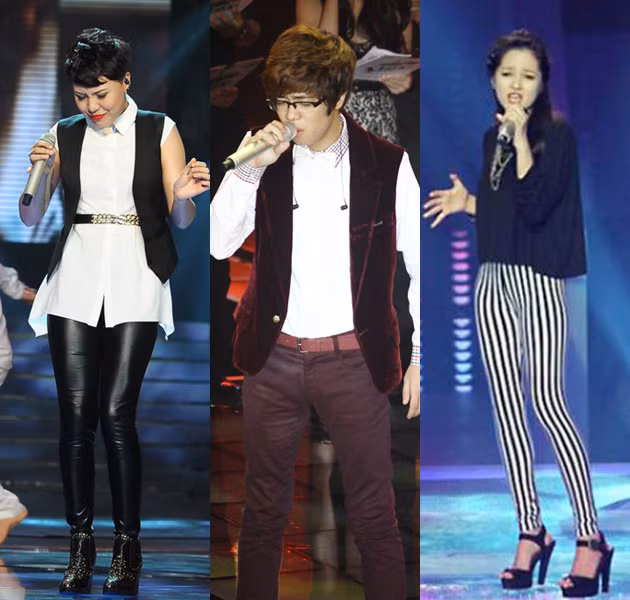 Diện mạo của các thí sinh trong các cuộc thi truyền hình ngày càng được chăm chút. Stylist của The Voice giúp các thí sinh trông long lanh và đẳng cấp chẳng kém gì những ngôi sao chuyên nghiệp.