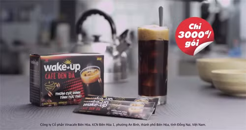 Wake-up cafe đen đá tiếp tục là một sản phẩm chất lượng cao của Vinacafe Biên Hòa với công nghệ bọc hương tiên tiến. Wake-up cafe đen đá tiếp tục là một sản phẩm chất lượng cao của Vinacafe Biên Hòa với công nghệ bọc hương tiên tiến.