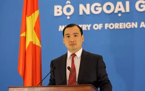 Ông Lê Hải Bình - Người phát ngôn Bộ Ngoại giao Việt Nam. Ông Lê Hải Bình - Người phát ngôn Bộ Ngoại giao Việt Nam.