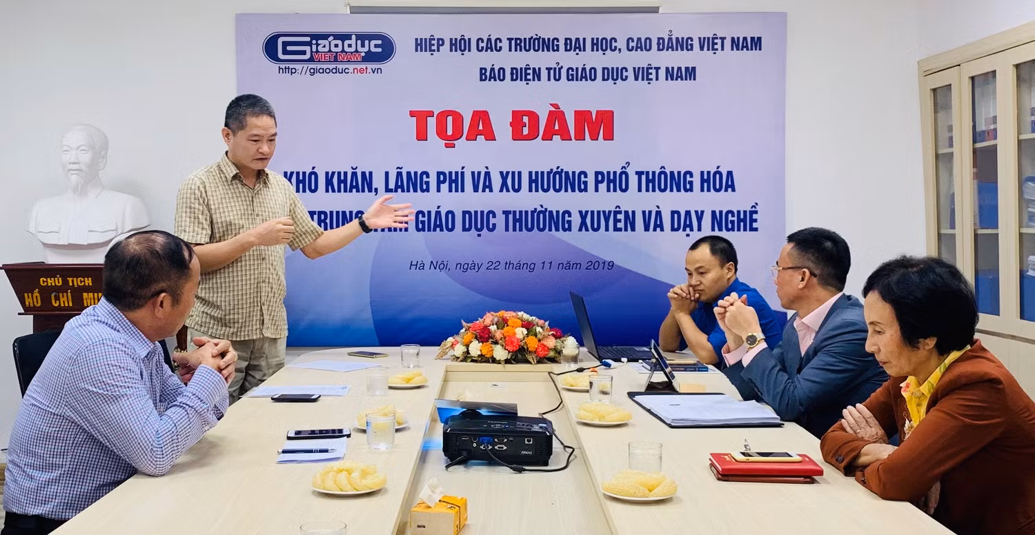Lãng phí các trung tâm giáo dục thường xuyên-dạy nghề vì tư duy có dự án có tiền ảnh 1