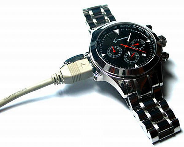 7. Đồng hồ MR. Gadget Executive Watch 1 GB Đây không phải đồng hồ USB duy nhất trên thị trường, nhưng có kiểu dáng vô cùng đẹp mắt và hiện đại. Mr. Gadget có khả năng lưu trữ dự liệu thông qua USB 1G, tương thích với hệ điều hành Windows, Mac OS và có độ chính xác cao.