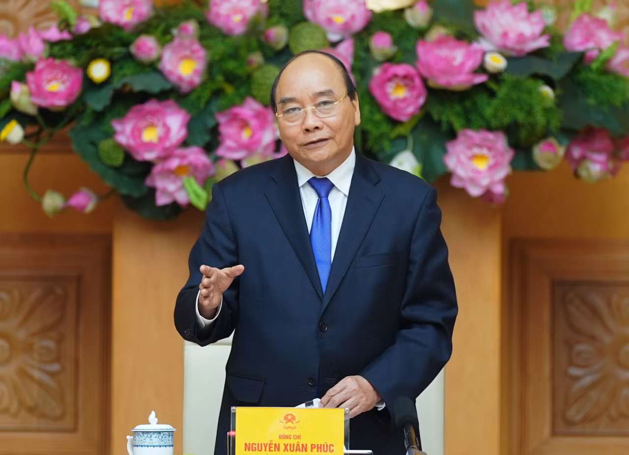 Thủ tướng phát biểu. Ảnh: VGP Thủ tướng phát biểu. Ảnh: VGP