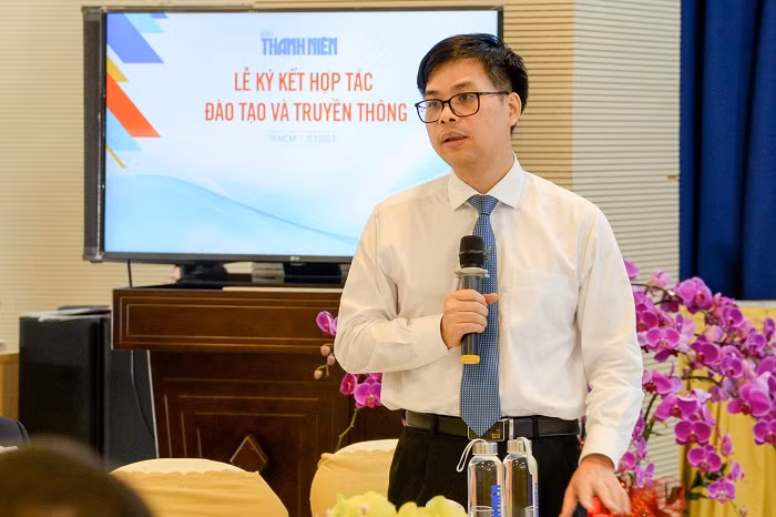 Phó Giáo sư, Tiến sĩ Phạm Tiến Đạt – Hiệu trưởng Trường đại học Tài chính – Marketing. Ảnh: UFM.