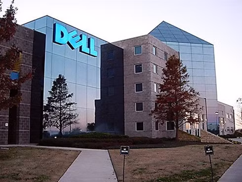 10. Dell: Giá trị thương hiệu giảm: 9%: giá trị hiện tại: 7,6 tỷ USD (xếp thứ 49); công ty mẹ: Dell; doanh thu thay đổi trong 1 năm: -2,36%; lĩnh vực: Công nghệ.