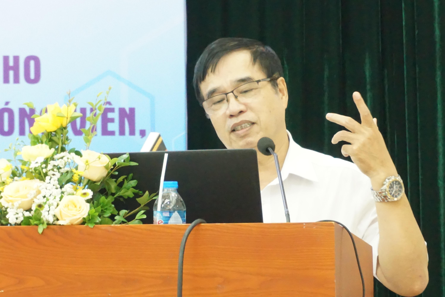 Tiến sĩ Nguyễn Quang Hòa - Giảng viên Học viện Báo chí và Tuyên truyền. (Ảnh: Nguyên Phương) Tiến sĩ Nguyễn Quang Hòa - Giảng viên Học viện Báo chí và Tuyên truyền. (Ảnh: Nguyên Phương)
