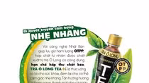 Nguyên liệu được nhập từ Trung Quốc nhưng Suntory PepsiCo Việt Nam lại "mập mờ" quảng cáo sản phẩm trà Ô Long TEA+ là chất lượng, công nghệ Nhật Bản.