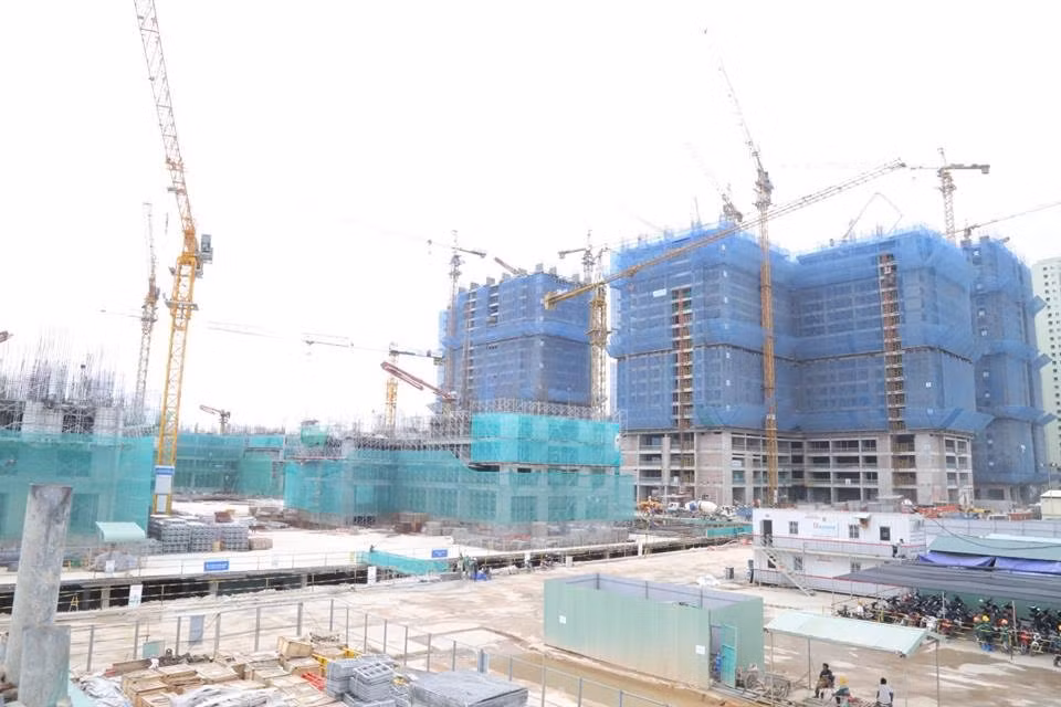 Dự án Goldmark City hiện đang vượt tiến độ tới 40 ngày.