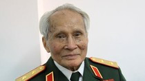 Trung tướng Nguyễn Quốc Thước - nguyên Tư lệnh Quân khu IV. ảnh: Ngọc Quang.