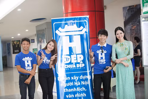 Runing man Vũ Xuân Tiến chỉ mong ước mỗi người hãy cùng xây dựng thành phố đẹp, thanh lịch hơn để làm đẹp hình ảnh thành phố trong mắt du khách nước ngoài.