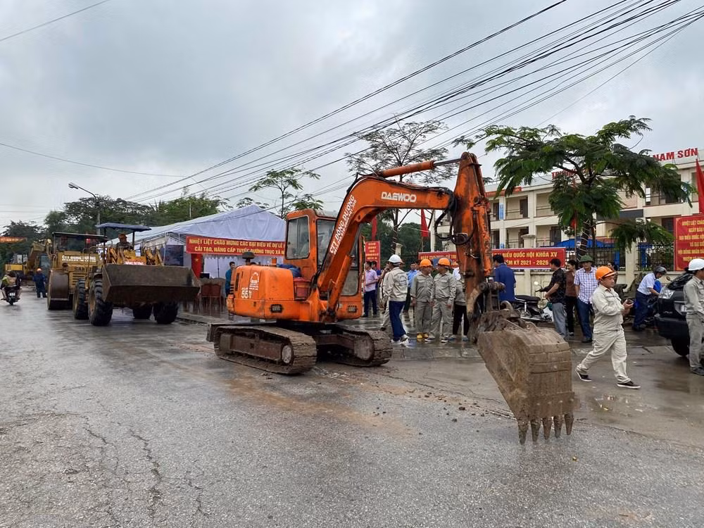 Huyện An Dương sẽ khởi công, động thổ 20 dự án để chào mừng cuộc bầu cử đại biểu Quốc hội và đại biểu Hội đồng nhân dân các cấp Ảnh: haiphong.gov.vn