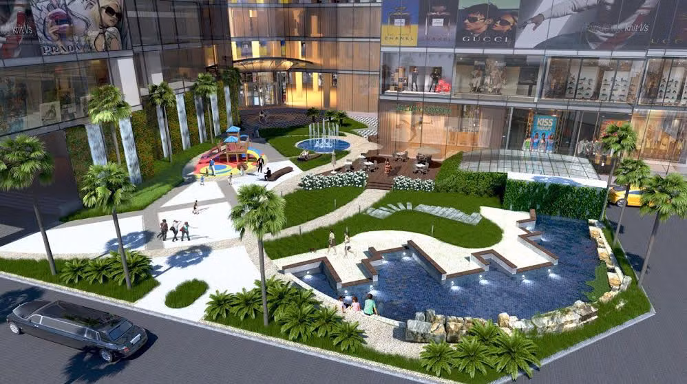 Phối cảnh tháp đôi FLC Twin Towers.