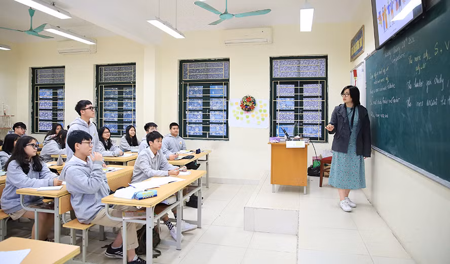 Năm 2022, Hà Nội xây mới 65 trường học. Ảnh minh họa: Báo Hà Nội Mới