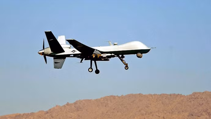 Máy bay không người lái MQ-9 Predator của Mỹ. Máy bay không người lái MQ-9 Predator của Mỹ.