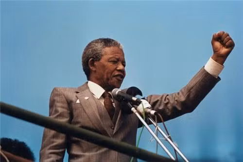 Nelson Mandela.