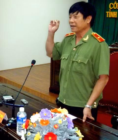 Thiếu tướng Phạm Văn Hóa - Giám đốc CA tỉnh Phú Yên