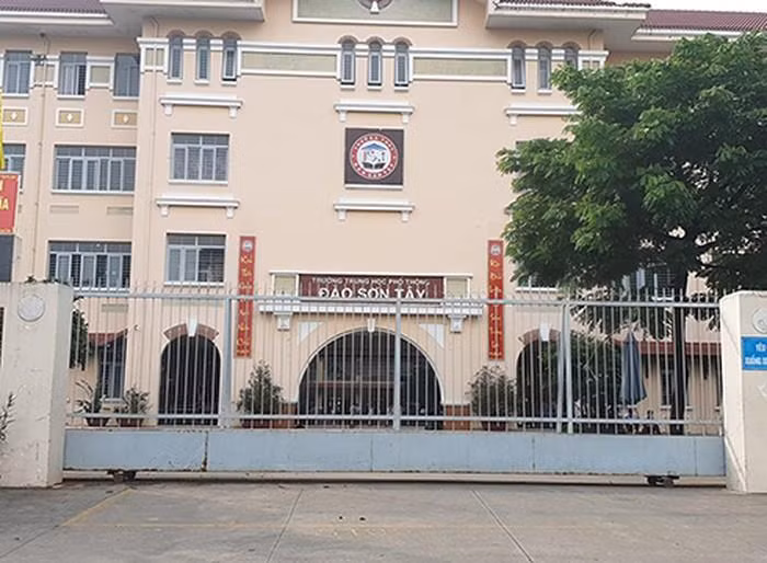 Trường trung học phổ thông Đào Sơn Tây, thành phố Thủ Đức (ảnh minh họa: P.L) Trường trung học phổ thông Đào Sơn Tây, thành phố Thủ Đức (ảnh minh họa: P.L)