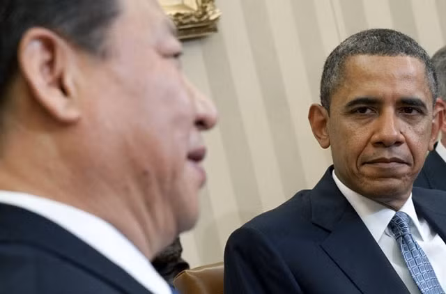 Ông Tập Cận Bình và ông Barack Obama, ảnh: Asia Society. Ông Tập Cận Bình và ông Barack Obama, ảnh: Asia Society.