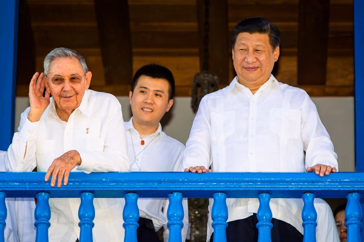 Chủ tịch Cuba Raul Castro và người đồng nhiệm Trung Quốc Tập Cận Bình.