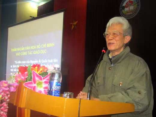Nguyên Hiệu trưởng HV Quản lý Giáo dục PGS.TS Đặng Quốc Bảo (Ảnh Internet)