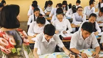 Khảo sát của một nghiên cứu cho thấy gần 50% giáo viên muốn đổi nghề - Ảnh: Đào Ngọc Thạch