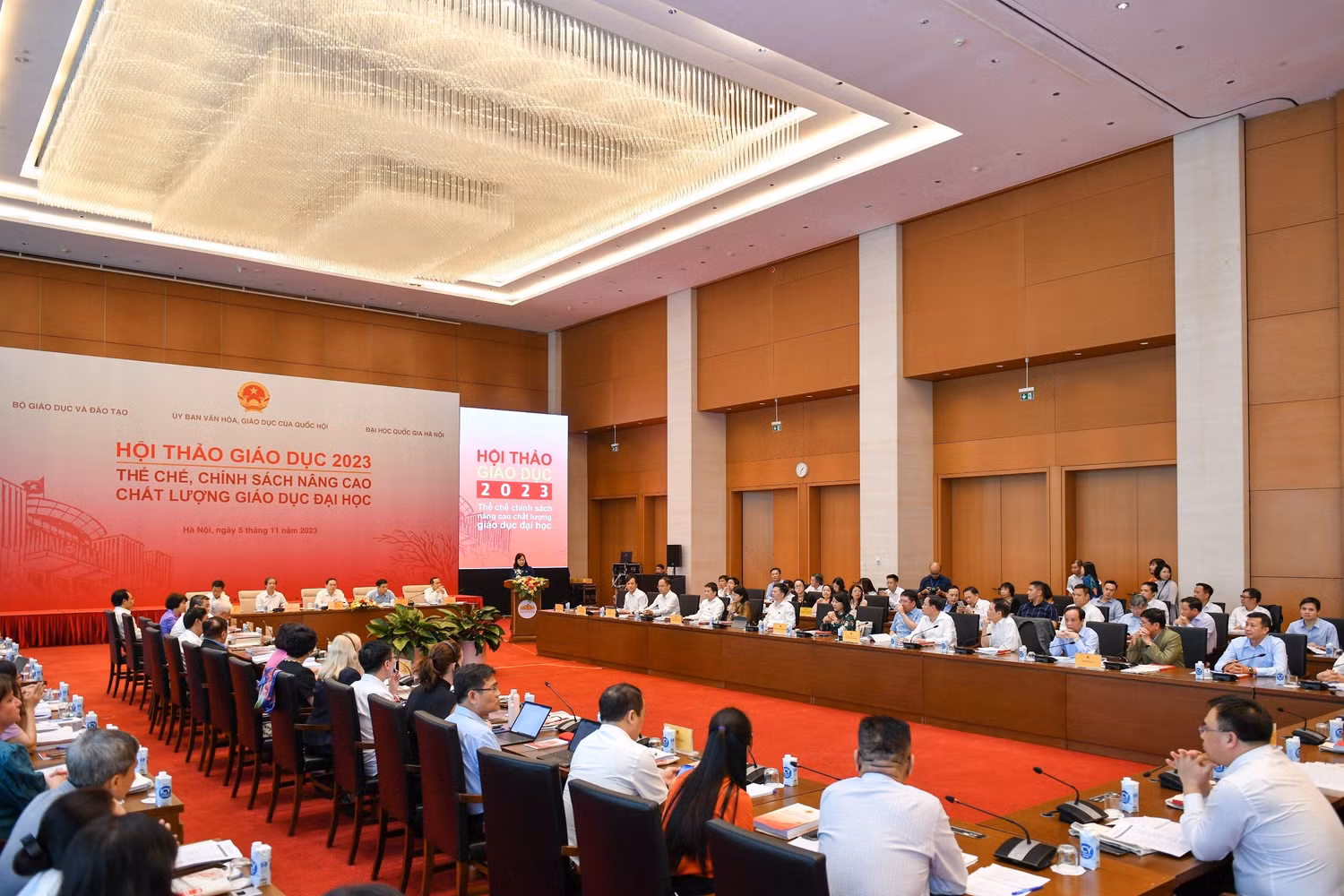 Toàn cảnh Hội thảo Giáo dục năm 2023.