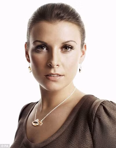 Coleen Rooney, bà xã xinh đẹp của tiền đạo Wayne Rooney.