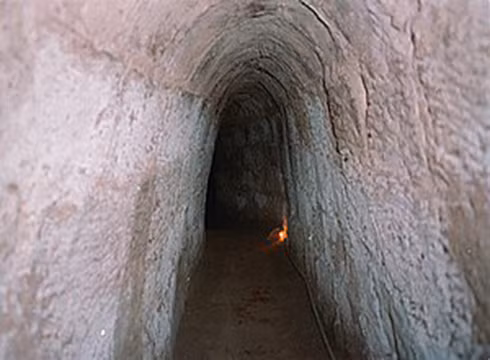 Một phần của Địa đạo Củ Chi (ảnh minh họa: Wikipedia tiếng Việt) Một phần của Địa đạo Củ Chi (ảnh minh họa: Wikipedia tiếng Việt)