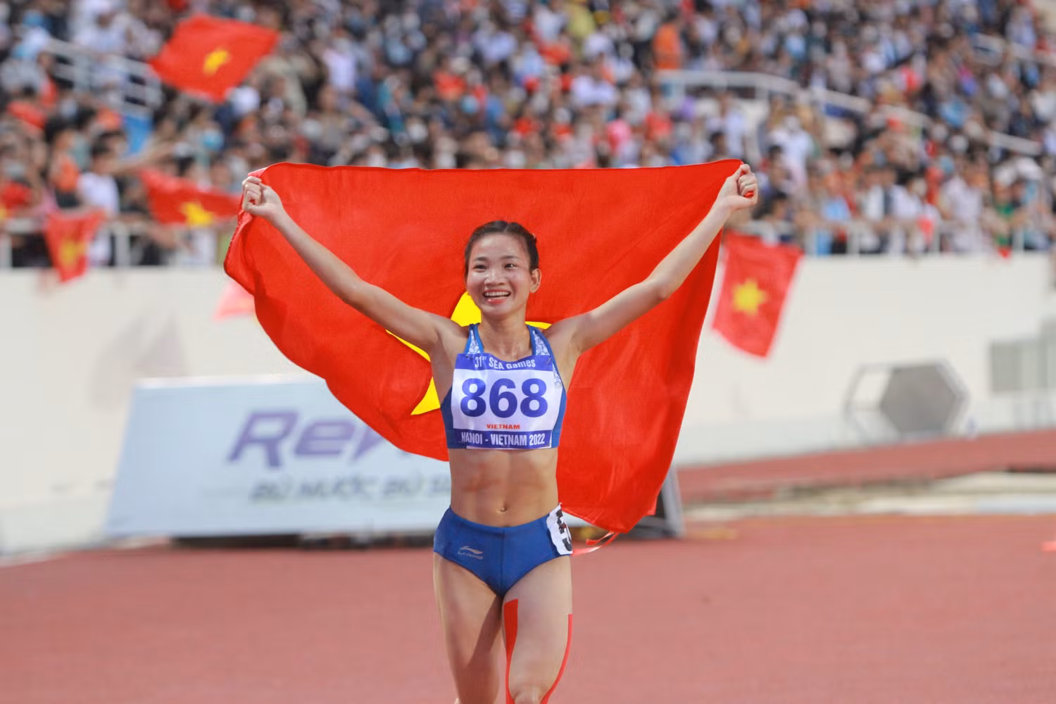 Vận động viên Nguyễn Thị Oanh