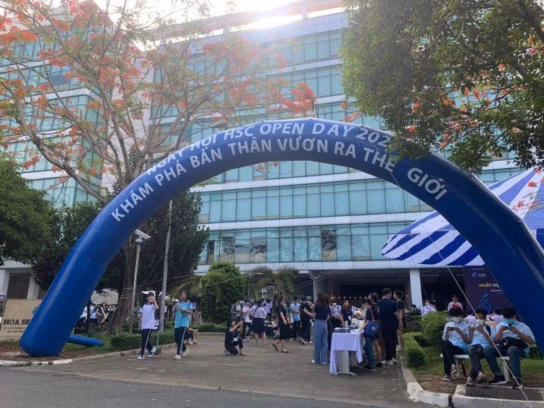Toàn cảnh ngày hội HSC Open Day 2023. Ảnh: HS Toàn cảnh ngày hội HSC Open Day 2023. Ảnh: HS
